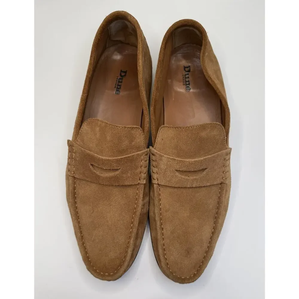 Dune London suede penny loafers Sz 44 / 10M